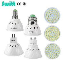 E27 LED Bulb GU10 Bombillas LED Lamp Spotlight 48 60 80 LED 2835SMD 2W 3W 4W Lampara Spot Light