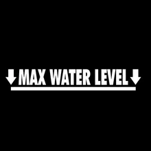 20.32x3.1cm Max Nível de Água-adesivo para jeep cherokee 4x4 decalque JDM SUV offroad engraçado #0145