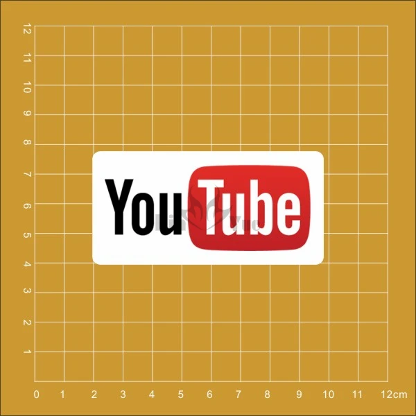 Чехол на колесиках с логотипом Youtube водонепроницаемый ПВХ чехол для ноутбука