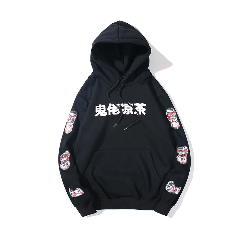 

2019 New Hooded Chinese Style Herbal Tea Hoodie Men