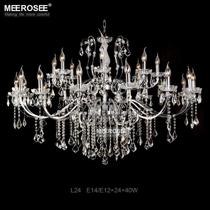 

Top K9 Crystal Chandelier Modern Large Indoor Chandeliers Lamps Light 24 Arms Lustre Lighting Fixtures for kitchen Living Room
