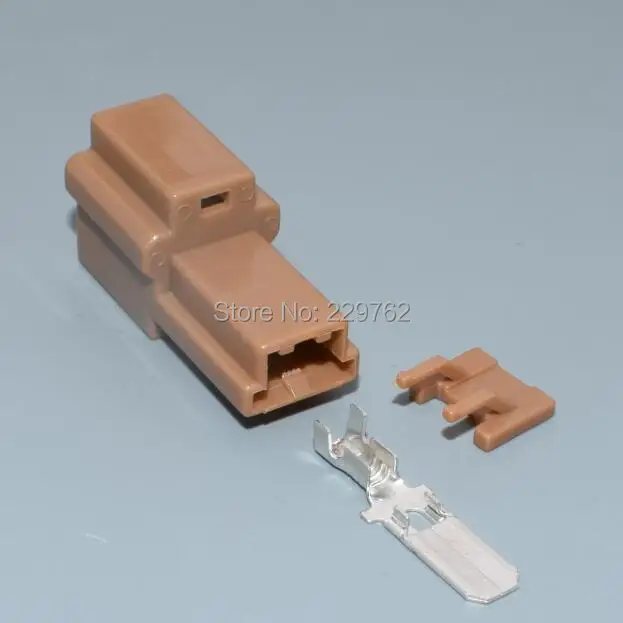 Shhworldsea 1 pin 6,3 мм авто жгут проводов зажигания электрические провода разъем автомобиля Женский штекер 6098-0234