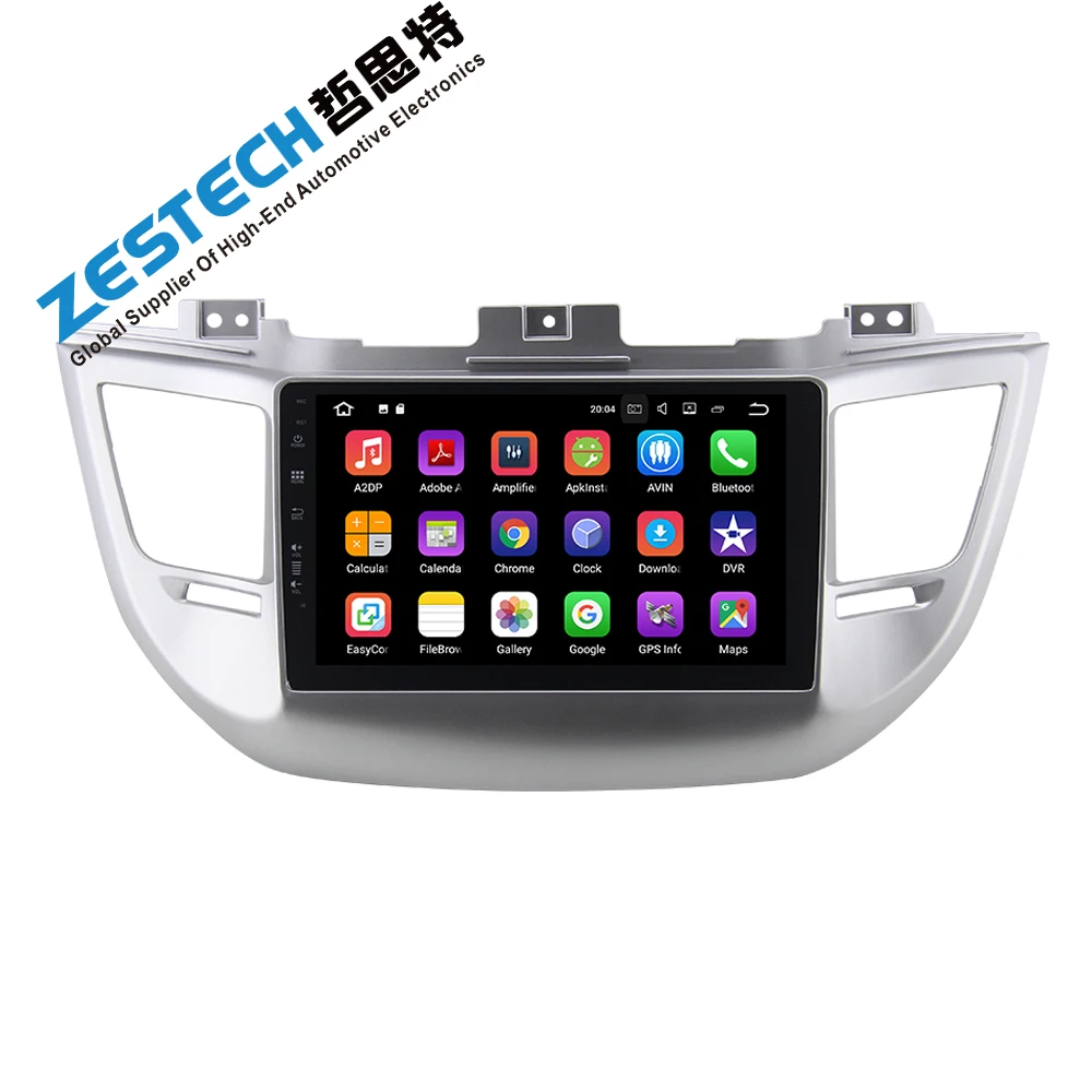 Perfect 4 core android 7.1 car dvd player for Hyundai Tucson 2015-2017 with radio gps navigation multimedia 0