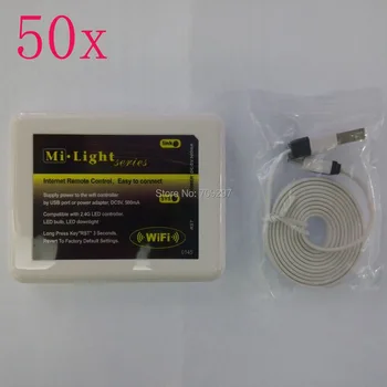 

FREE DHL/FEDEX,50sets/lot Mi-Light 2.4G Wireless IPhone/Android controller for RGB/RGBW LED Strip Light PA-866