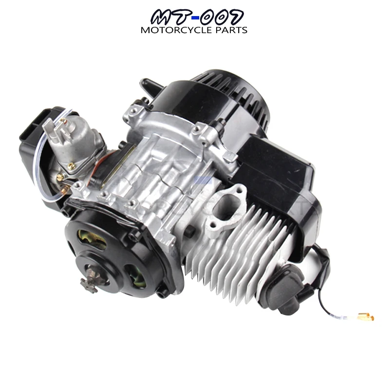 Двигатель цикл 47cc 49cc 2 тактный Pull Start двигатели для автомобиля мини карманный Байк ATV Скутер
