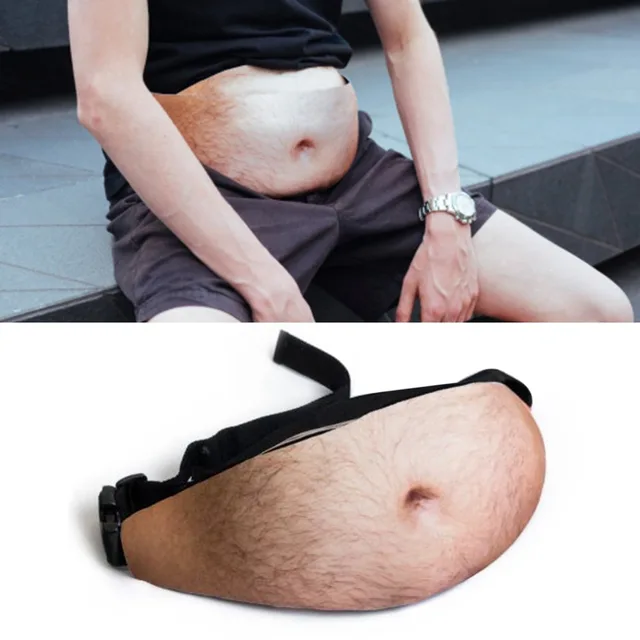 Funny Cute Design Dad Bag Bod Waist Small Size Beer Fat Funny Cute Design Dad Bag Bod Waist Small Size Beer Fat Belly Pattern Travel