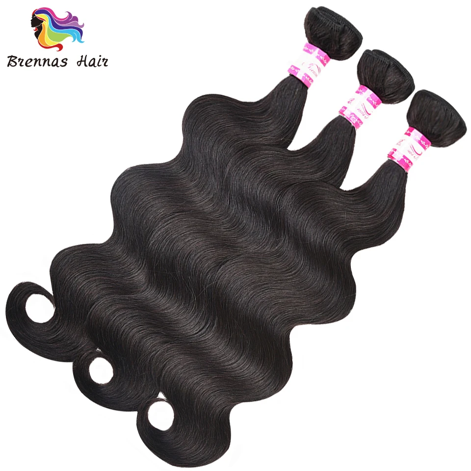 Body Wave hair bundles Brazilian Human Remy 3pcs/pack hair extension natural black color free tangling no shedding soft hair Body Wave hair bundles Brazilian Human Remy 3pcs/pack hair extension natural black color free tangling no shedding soft hair