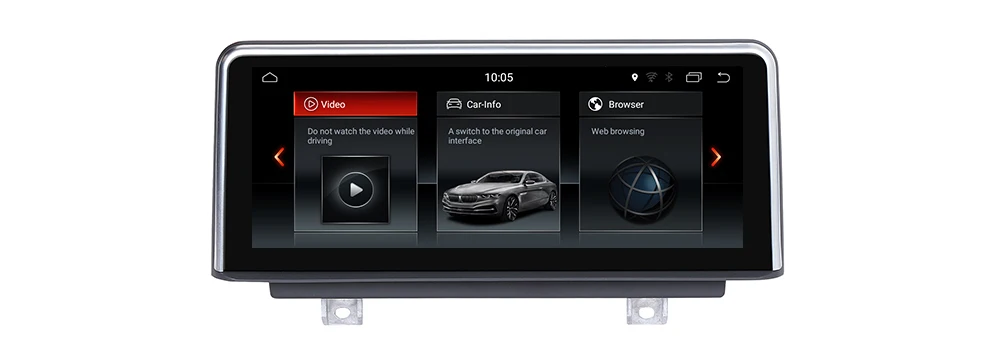 Best Android 8.0 up Car Radio GPS DVD Multimedia Player For BMW 3 Series 2018~2019 EVO Original Style Touch Screen Google System 4
