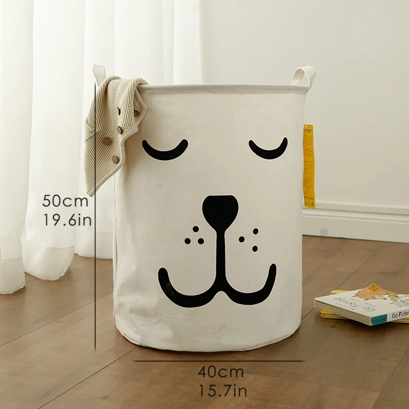 Can fold large clothes organizer box waterproof dirty clothes basket toys receive basket laundry