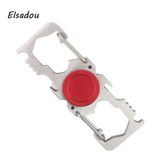 Elsadou Climbing Buckle gesper Hand Spinner Metal Fidget Toys Finger Spinner