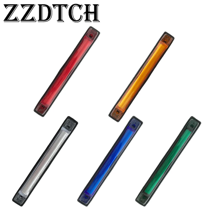 ZZDTCH 10 шт 12 V 12 светодиодные боковые габаритные огни грузовика лодка тормозной фонарь для грузовика огни IP68