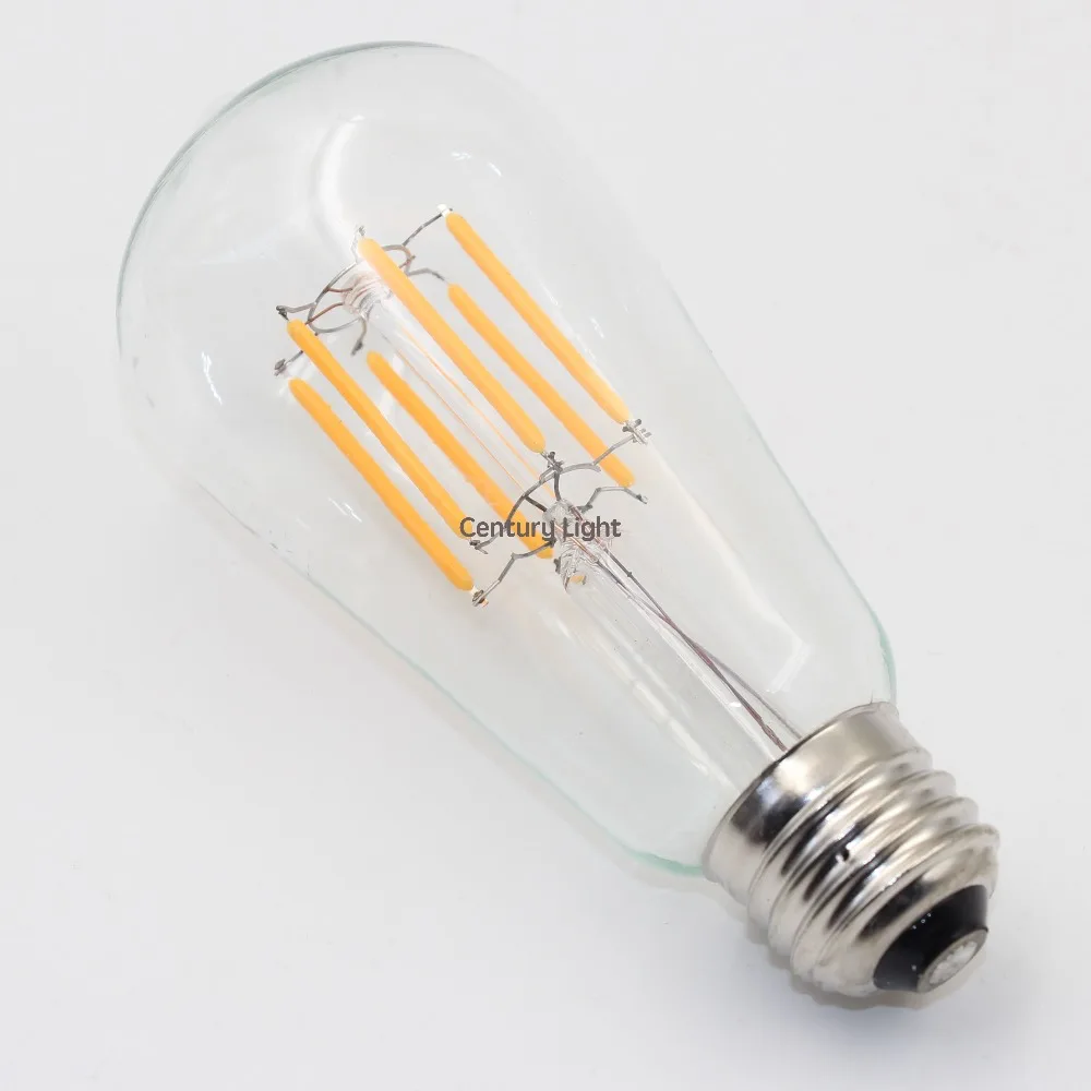 Lâmpadas Led e Tubos da lâmpada do vintage, estilo Shape : St58 Globe Led Filament Bulb