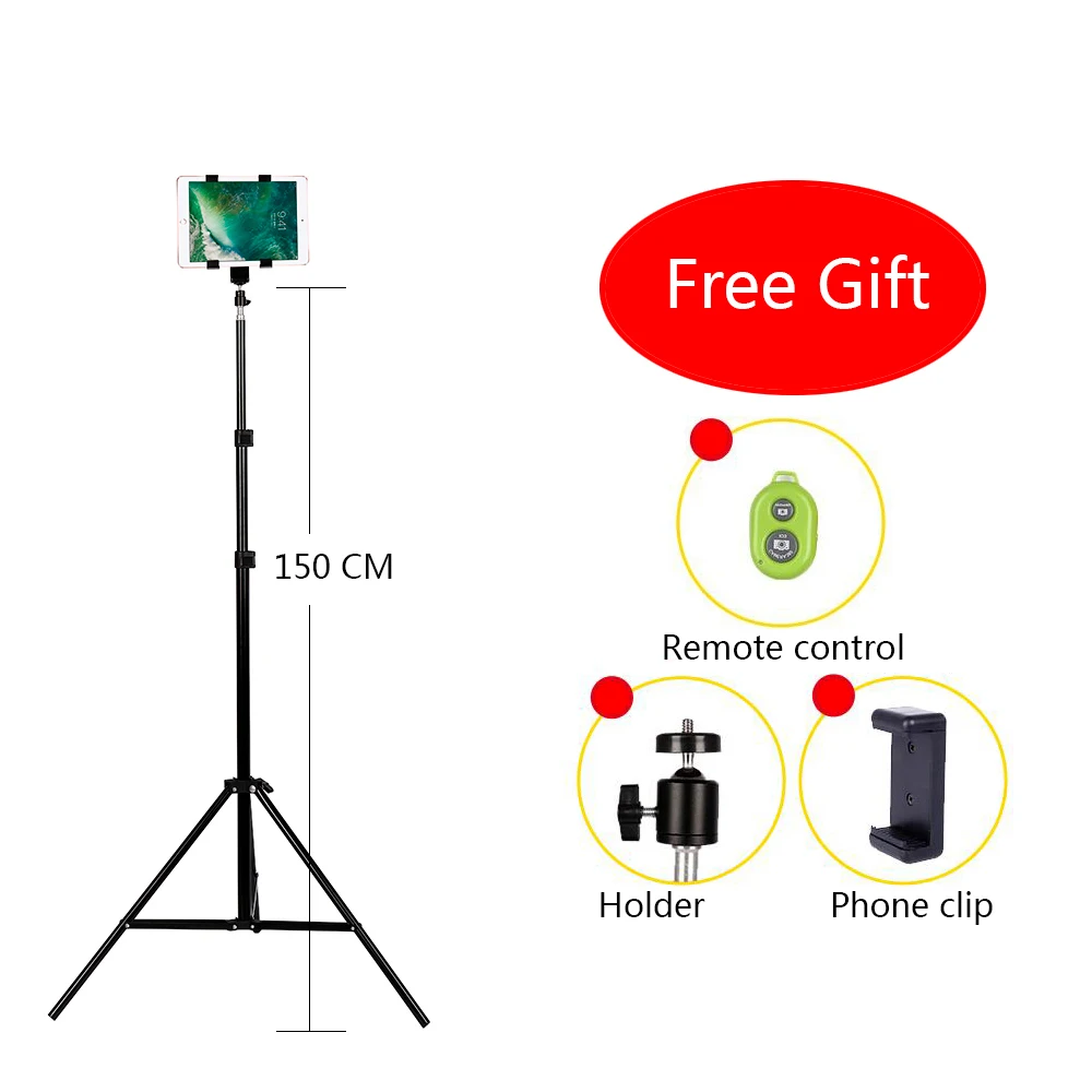 CY Aluminum DV Tripod Digital Camera Webcam Phone Tripod Metal Stand Mount Tripod For Phone iPhone