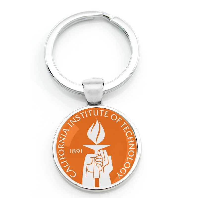 Университетский брелок для ключей с логотипом школьный значок брелок знаменитые колледжа Брелок эмблема брелок металлический держатель брелока для студента Гарварда - Цвет: 7
