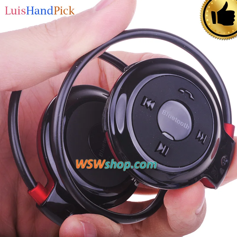 

LuisHandPick 2017 New Mini 503 Sports Bluetooth Headphones Micro SD Card Music Player Wireless Headset Earphones Mini503 BH503