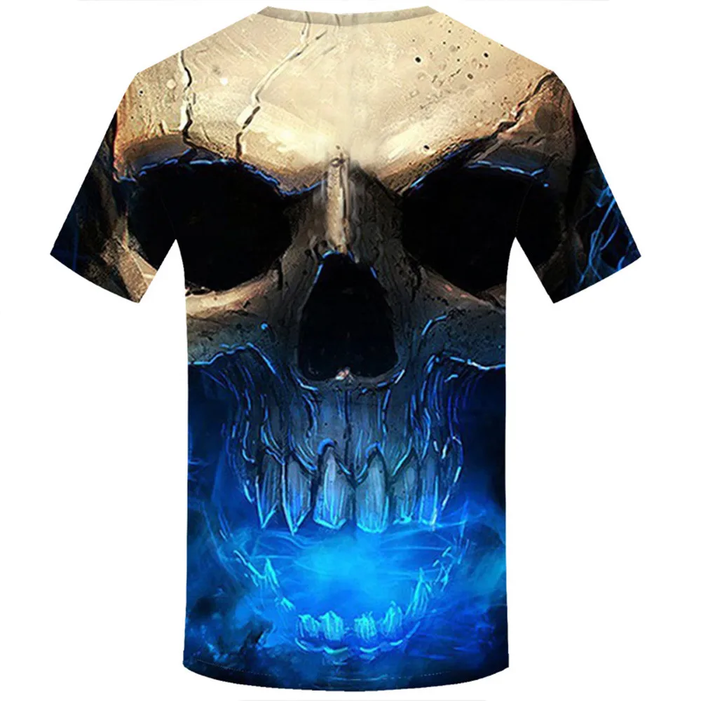 Camiseta Повседневная футболка унисекс летний пуловер с короткими рукавами 3D