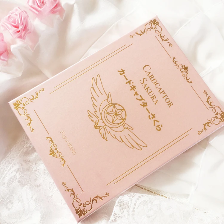 CardCaptor Sakura розовый Techo многоразовый Блокнот Binder персональный планировщик журнал на молнии дневник с расписанием книга косплей реквизит подарок