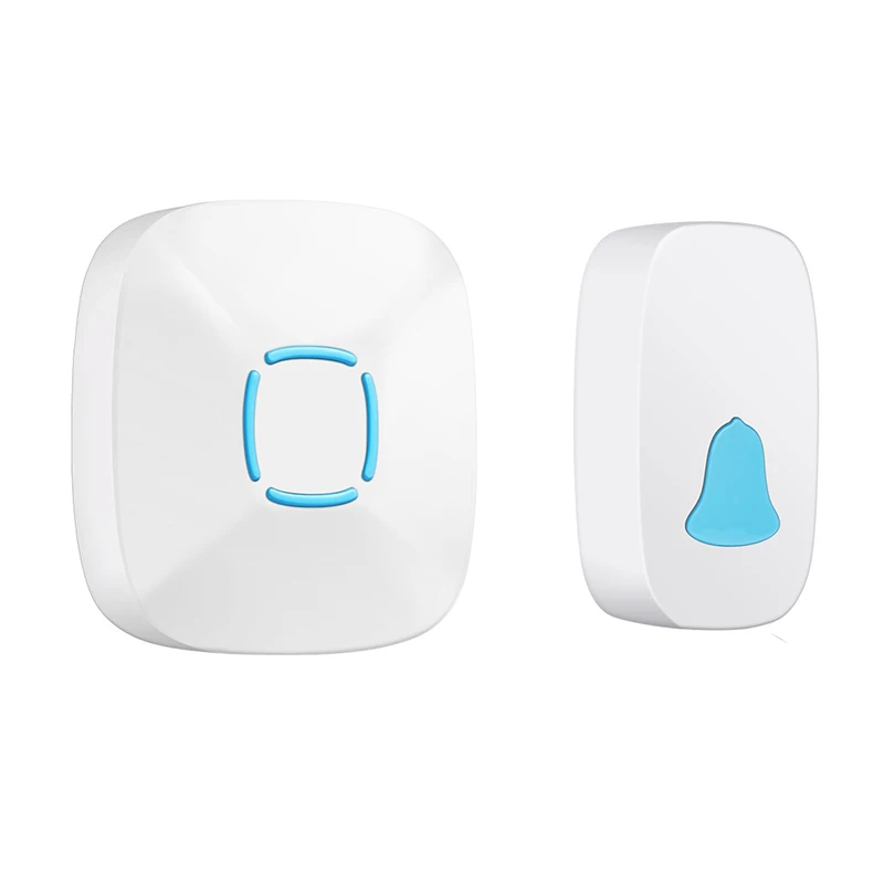 

Wireless Doorbell Waterproof 300M Remote Long Range Door Bell 1x Outdoor Transmitters 1x Indoor Receiver(Us Plug)