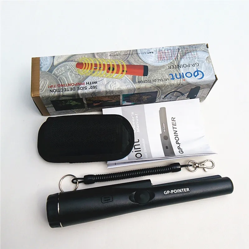 

2016 upgraded Sensitive GP Metal Detector Pro Pointer Pinpointing Hand Held Metal Detector Water-resistant with Bracelet