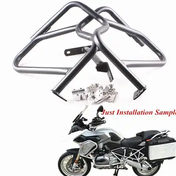 

For BMW R1200GS 2013 2014 2015 Black Motorcycle Accessories Steel Upper Engine Crash Bars Guard Protection