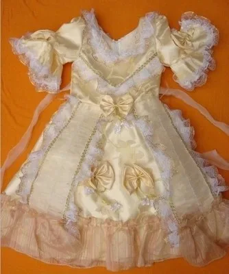 Детские платья принцессы в европейском стиле для девочек; Fantasias; костюмы для сцены; традиционное платье в русском стиле