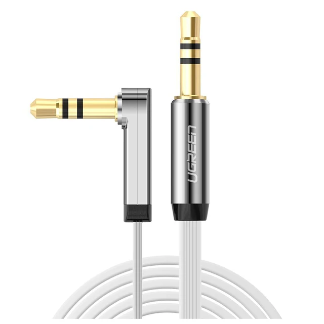 Best Price Ugreen 3.5mm Auxiliary Audio Jack to Jack cable 90 Degree Right Angle for Smartphones & Tablets and Speakers Best Price Ugreen 3.5mm Auxiliary Audio Jack to Jack cable 90 Degree Right Angle for Smartphones & Tablets and Speakers
