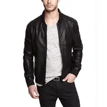 Модные продажи размера плюс классические Качественные куртки из овчины, мужские Куртки из натуральной овечьей кожи, новые Брендовые мужские куртки