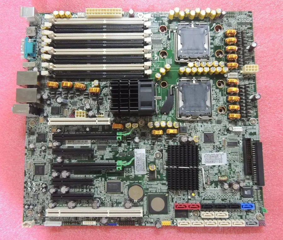 

Free shipping CHUANGYISU for original XW8600 workstation server motherboard ,480024-001,439241-002,dual 771 cpu,work perfect