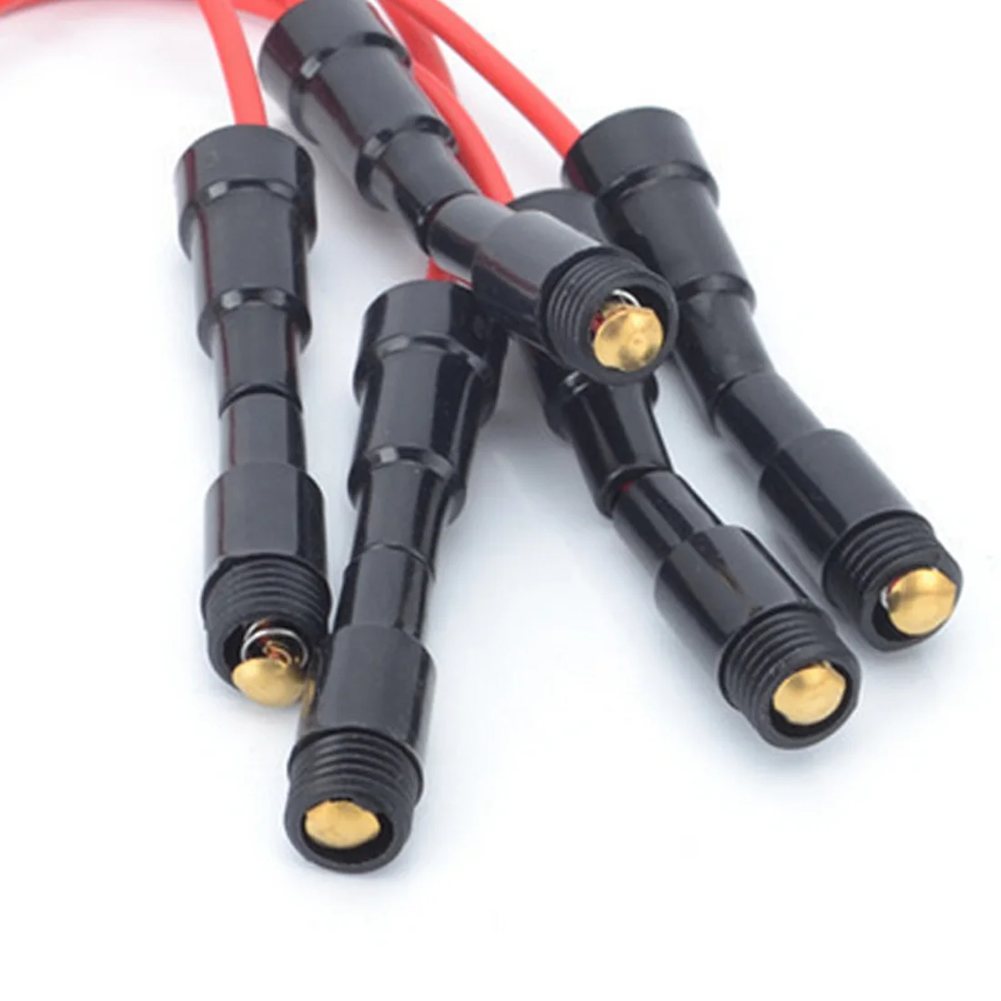 

Glass Fuse Holder Screw Type 5*20mm 10pcs With 22 AWG Wire Cable 250V Glass Fuse Tube Fuse Casing