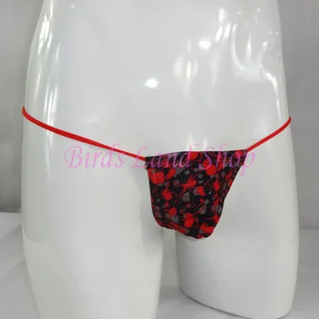 

mens sexy string pouch thong spinder camo pirnted G3454 mini pouch