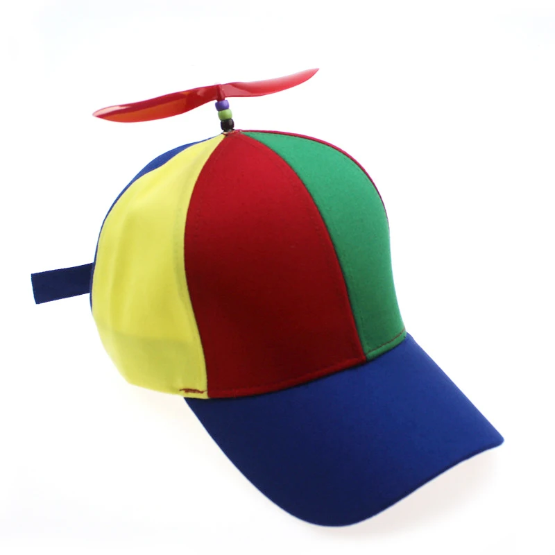 مضحك الاطفال Snapback كاب الأم الطفل متعدد الألوان المروحة قبعات بيسبول في الهواء الطلق قبعة الشمس مع أقنعة