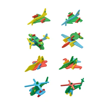 

8pcs Puzzle 3D Aircraft DIY Puzzle Toy Jigsaw for Children Kids