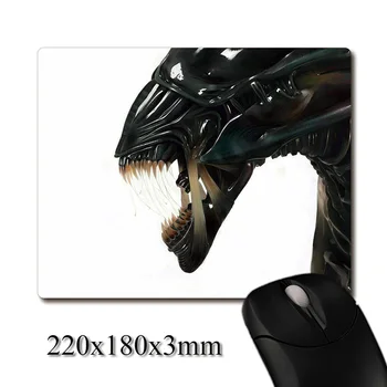 

Horror ugly giant snake Alien CG printed Heavy weaving anti-slip rubber pad office mouse pad Coaster Party favor 220x180x3mm