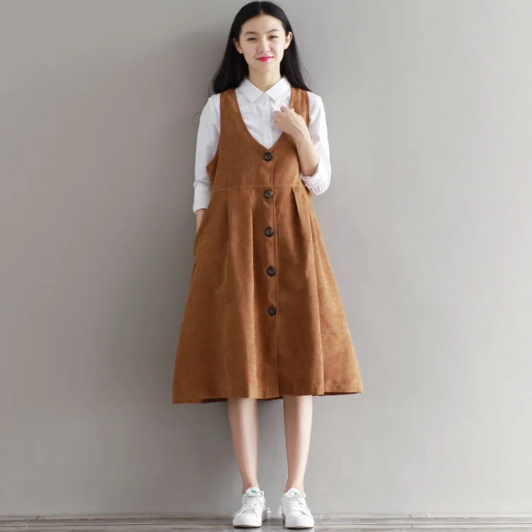 Corduroy Dress