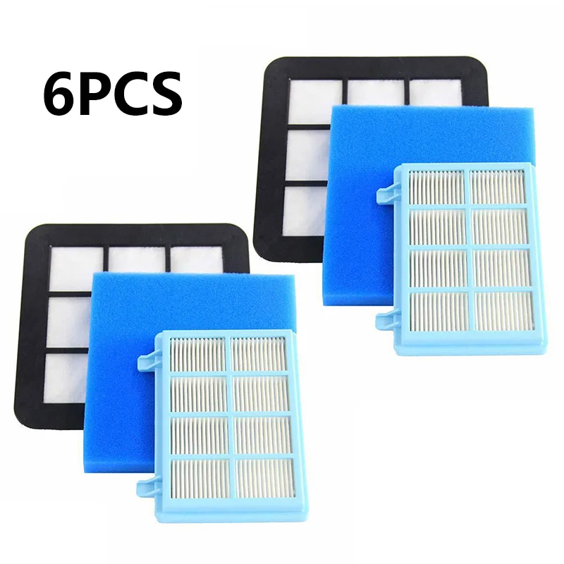 

new arrival 6PCS Filters For Philips FC9331 / 09 FC9332 / 09 FC8010 / 01 Vacuum Cleaner Allergy filters tools parts