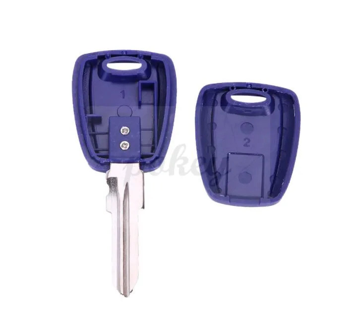 Для Fiat Stilo Punto Seicento запасной дистанционный ключ зажигания с транспондером корпус Fob 1 кнопка