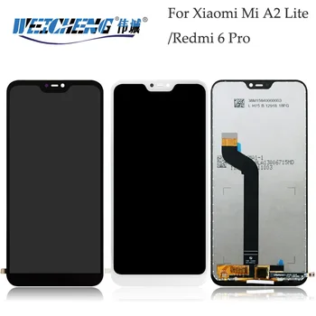 

1080*2280 For Xiaomi Mi A2 Lite LCD display +touch screen digitizer Assembly for Xiaomi Redmi 6 Pro lcd Mi A2 Lite Lcd +tools