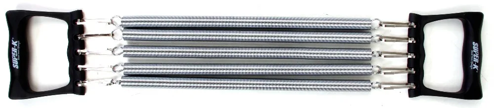 

Fitness Gym Stainless Steel Muscles Exercise Workout Spring Chest Expander Resistance Bands 5-SPRING CHEST PULL