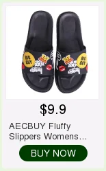 AECBUY/домашние тапочки; женские шлепанцы без задника; Zapatillas De Mujer; TXPa6