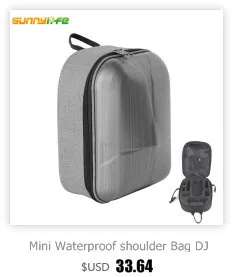 Mini Waterproof shoulder Bag DJI Mavic Pro crushproof Carry Bag Hardshell Backpack Hard Shell Case large Capacity DJI MAVIC Pro