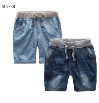

2018 Boys Summer Denim Shorts Brand Fashion Jeans Big Boys Shorts 1-12Y Children's Beach Shorts Casual Boys shorts