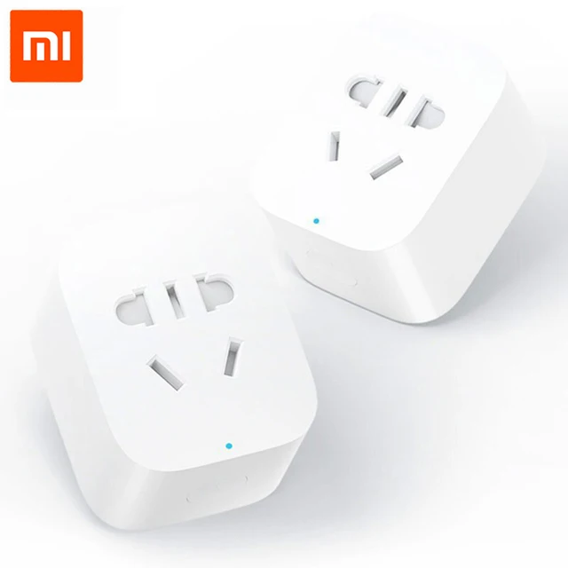 100% Оригинальный Xiaomi mi умная розетка базовое издание WiFi милый mi ni высокая температура защита вход 90-В 2200 в Max 250 Вт 10A