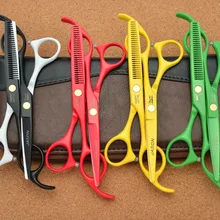 2 шт. 5,5 дюймов 16 см JASON профессиональные человеческие ножницы для волос Парикмахерские ножницы для резки филировочные ножницы Инструменты для укладки волос J1023