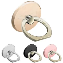 Universal Metal PC Round Finger Ring Mobile Phone Stand Mount Holder for Huawei Mate iPhone 6 6s 7 Plus Smartphone