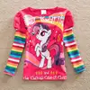 2019 Fashion Children Clothes For Girls T-shirt Striped Kids Tops Spring Long Sleeve Girls t shirt Cotton Cartoon Flower Unicorn 1