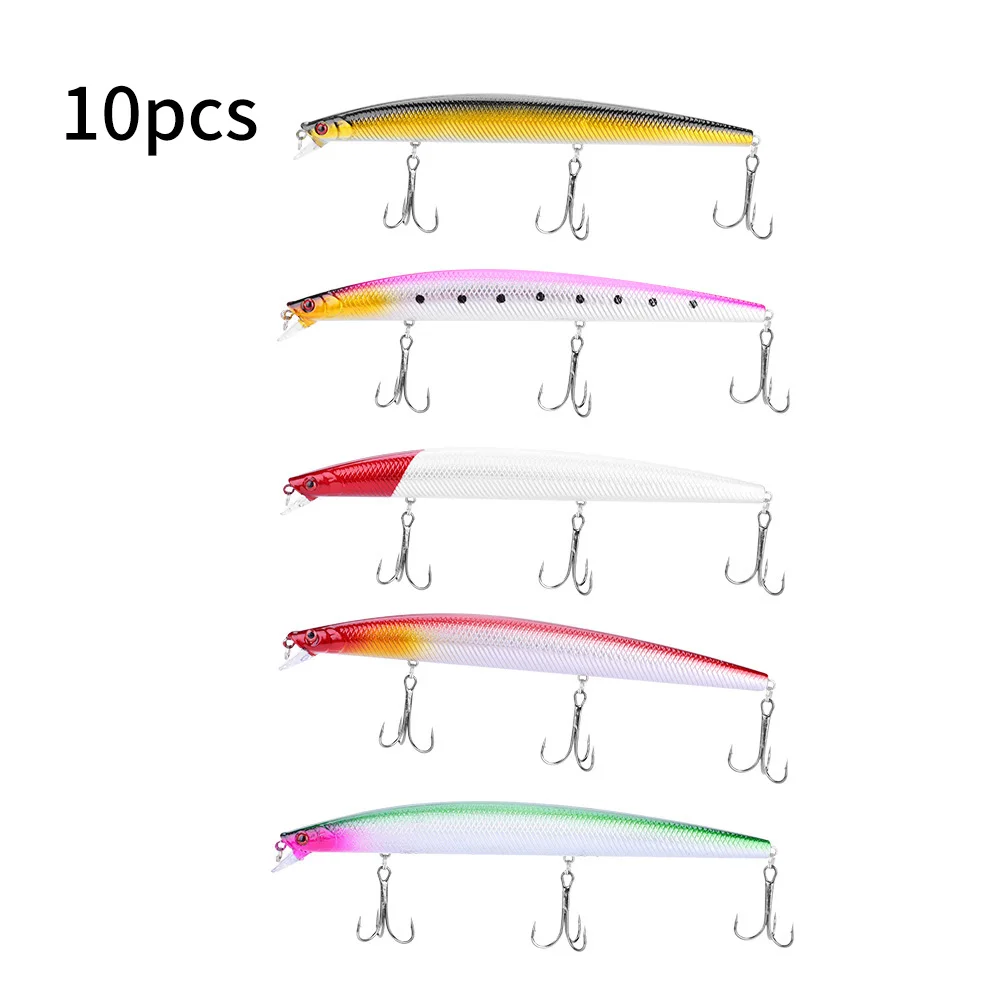 10 шт. рыболовные воблеры приманка для рыбалки гольян 18 см 26 г все товары для рыбной Прикормка искусственные приманки карандаш Фидер