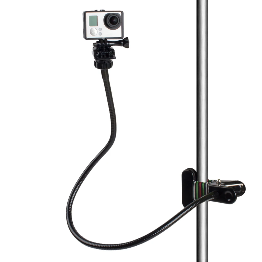 

Flex Clamp Mount Stand Long Arm Tripod Holder For Camera Gopro Hero