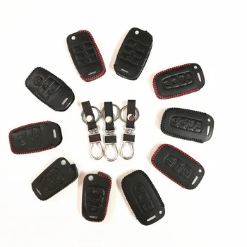 

Genuine Leather Key Case Cover For Kia Rio K2 K3 K5 K4 K9 K900 KX3 KX5 KX7 Cerato Soul Forte Sportage