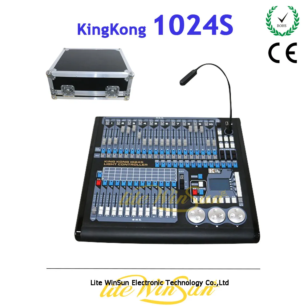 Litewinsune Китай Новая DMX консоль 1024S Контроллер освещения жемчужная R20 библиотека