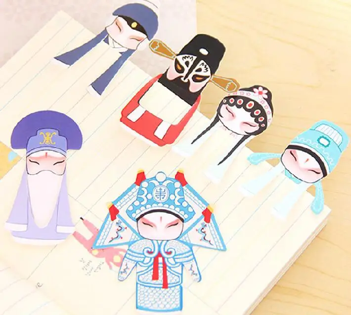 Forma dos Desenhos Marcador de Papel dos Artigos de Papelaria Acessórios de Escritório Bonito Lote Animados Livro Marca Material Escolar Bookmarks Estilo Chinês 50 Pçs - 7 Material escolar e de escritório